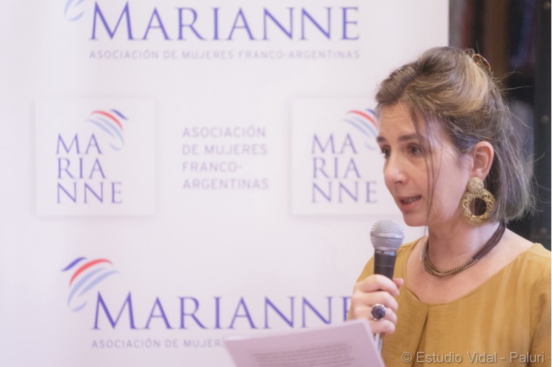 Discurso de Dominique Biquard, Presidenta de Marianne - Argentina