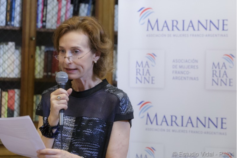Discurso de Emmanuelle Supervielle, Vice presidenta de Marianne